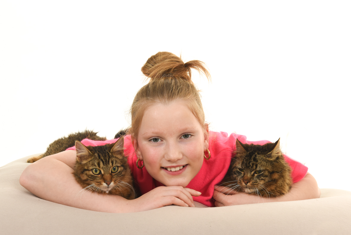 Dierenfotografie in de studio bij Fotostudio Smitz in Eeklo