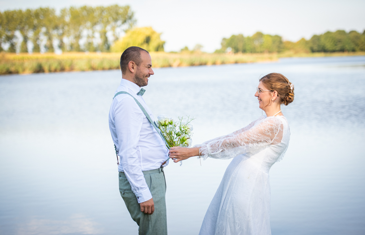 Huwelijksfotografie op locatie door Fotostudio Smitz in Eeklo