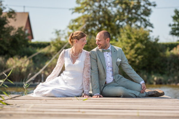 Huwelijksfotografie op locatie door Fotostudio Smitz in Eeklo