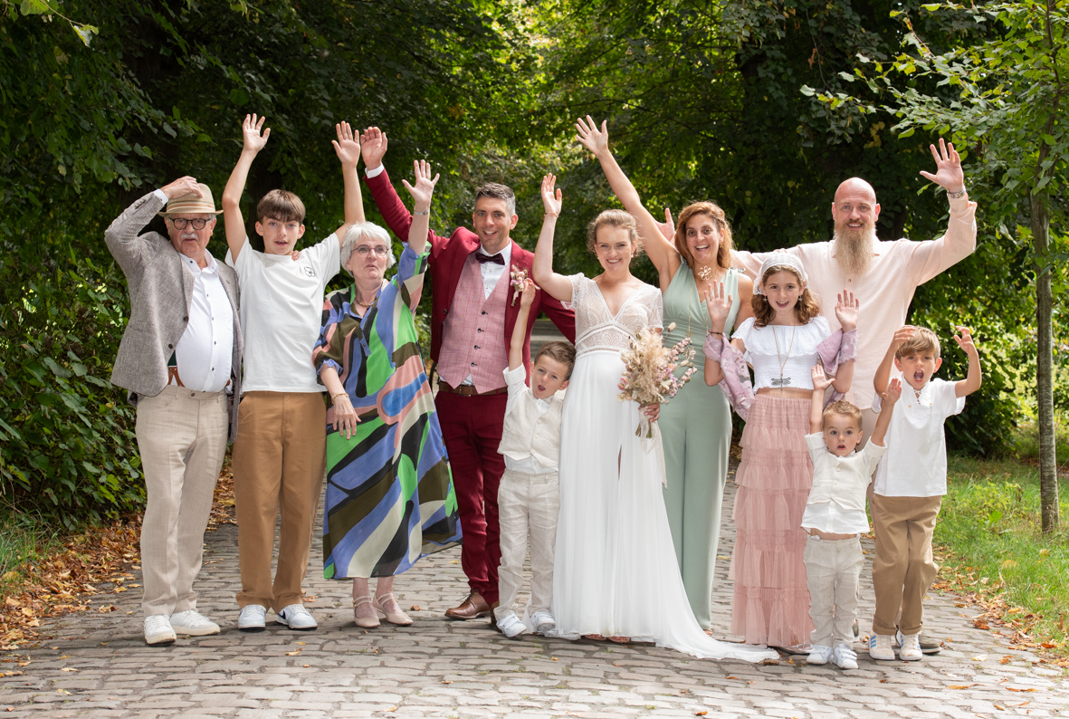 Huwelijksfotografie op locatie door Fotostudio Smitz in Eeklo