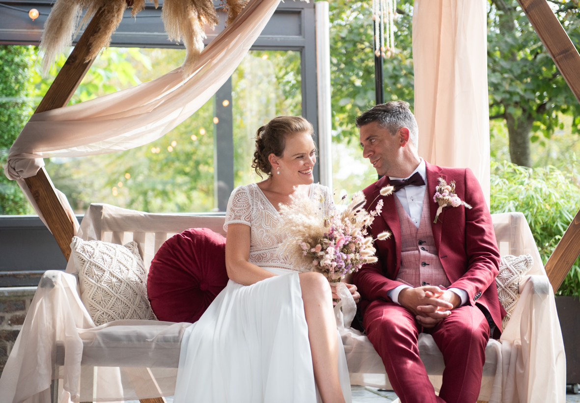 Huwelijksfotografie op locatie door Fotostudio Smitz in Eeklo