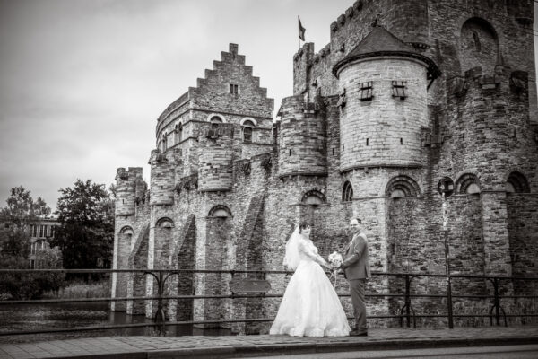 Huwelijksfotografie op locatie door Fotostudio Smitz in Eeklo