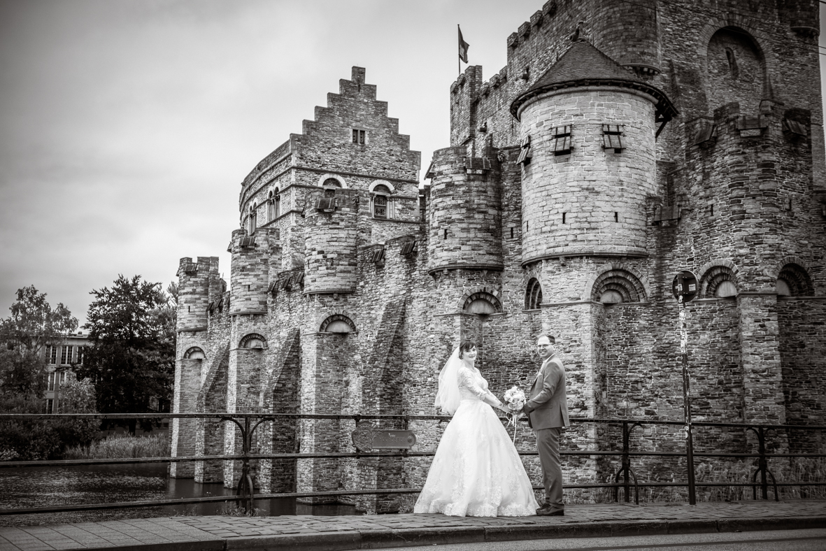 Huwelijksfotografie op locatie door Fotostudio Smitz in Eeklo