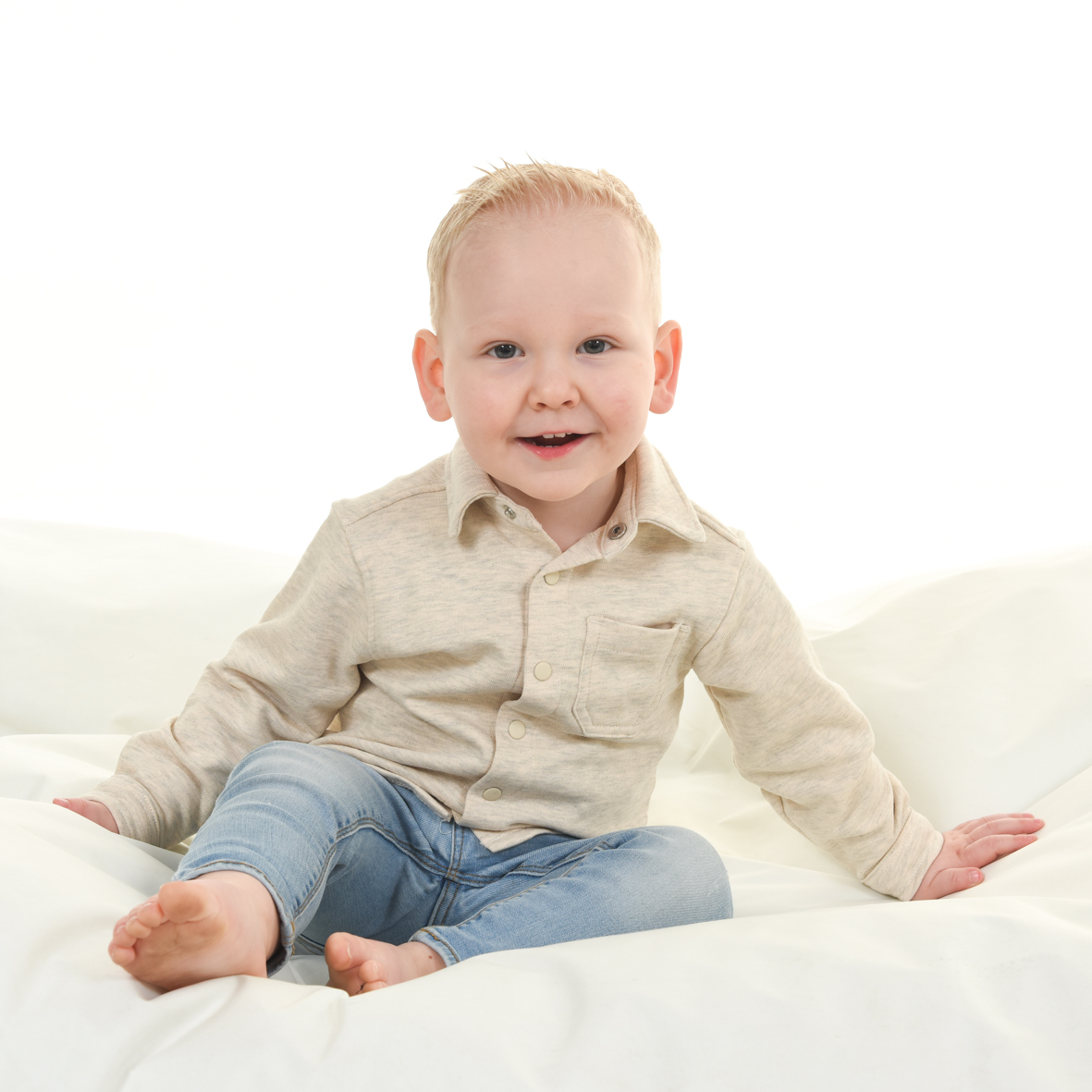 Kinderfotografie in de studio bij Fotostudio Smitz in Eeklo
