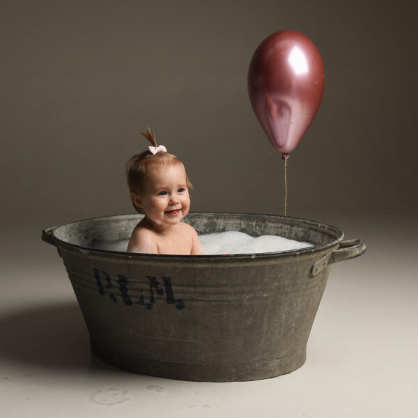 Newborn- en zwangerschapsfotografie in de studio bij Fotostudio Smitz in Eeklo