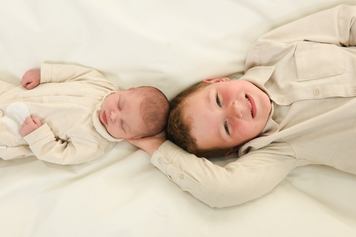 Newborn- en zwangerschapsfotografie in de studio bij Fotostudio Smitz in Eeklo
