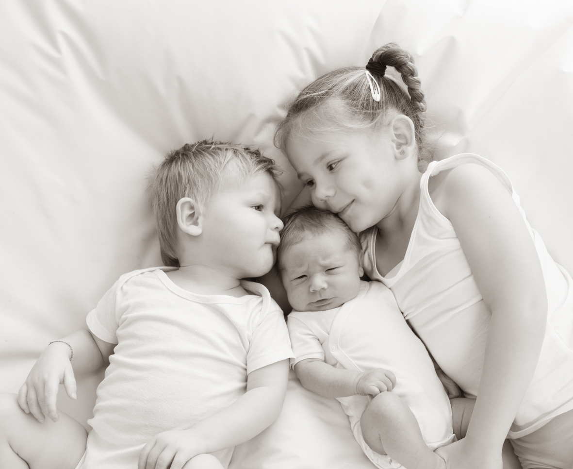 Newborn- en zwangerschapsfotografie in de studio bij Fotostudio Smitz in Eeklo