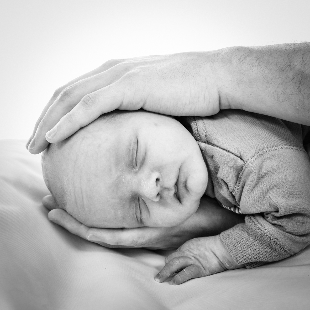 Newborn- en zwangerschapsfotografie in de studio bij Fotostudio Smitz in Eeklo