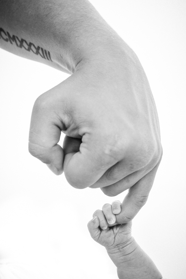 Newborn- en zwangerschapsfotografie in de studio bij Fotostudio Smitz in Eeklo