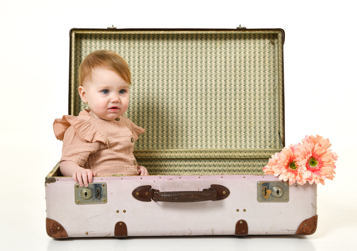 Newborn- en zwangerschapsfotografie in de studio bij Fotostudio Smitz in Eeklo