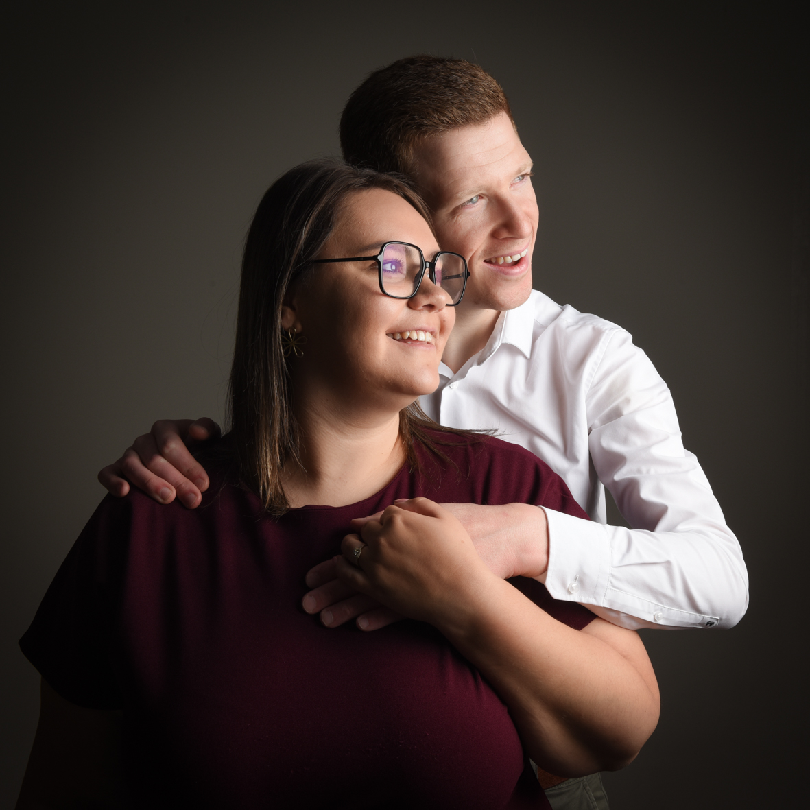Portretfoto in de studio bij Fotostudio Smitz in Eeklo